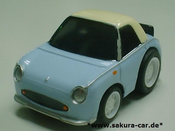 Nissan figaro toy car