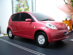 Photo1: ## Toyota Passo Daihatsu Sirion 2 BigModelCar 36cm pink ##