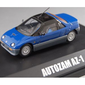 Photo: ## Mazda AZ-1/Cara Precision Model Car 1/43 blue NEW ##