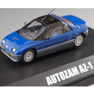 Photo: ## Mazda AZ-1/Cara Precision Model Car 1/43 blue NEW ##