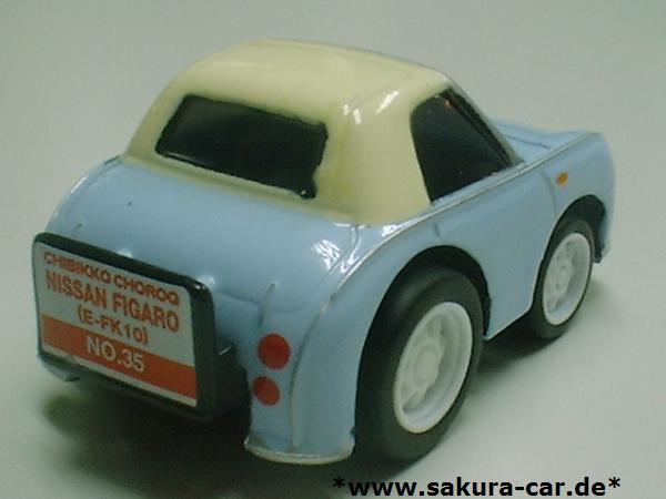 Photo: ## Nissan Figaro Mini Choro Q PaleAqua NEW RARE ##